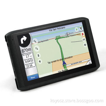 5-inch GPS with 4GB Memory, 600MHz CPU, Bluetooth, FM and AV-in Functions